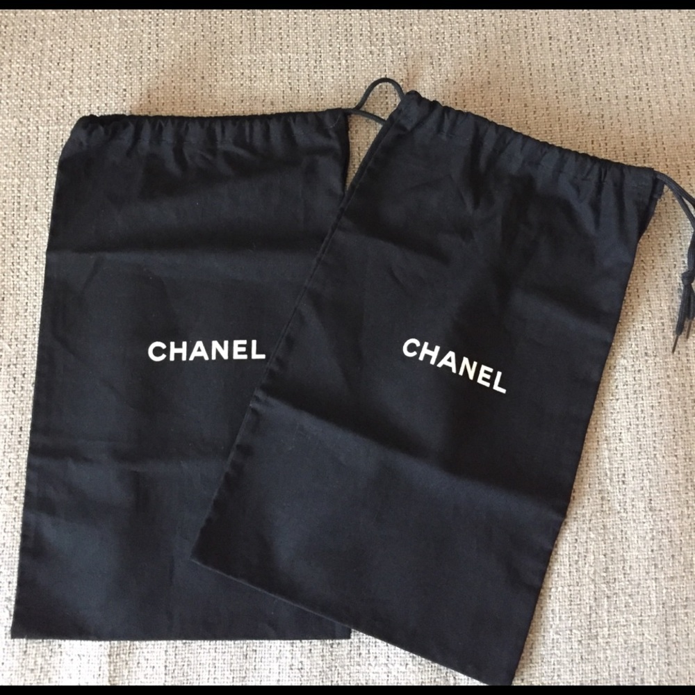 Authentic Chanel Shoe Dustbags